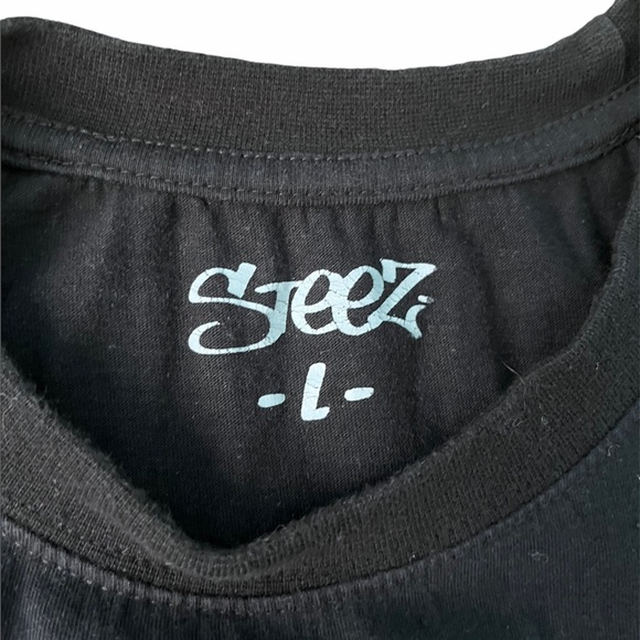 Large Black Streetwear "Steez" T-Shirt - Picture 4 of 4